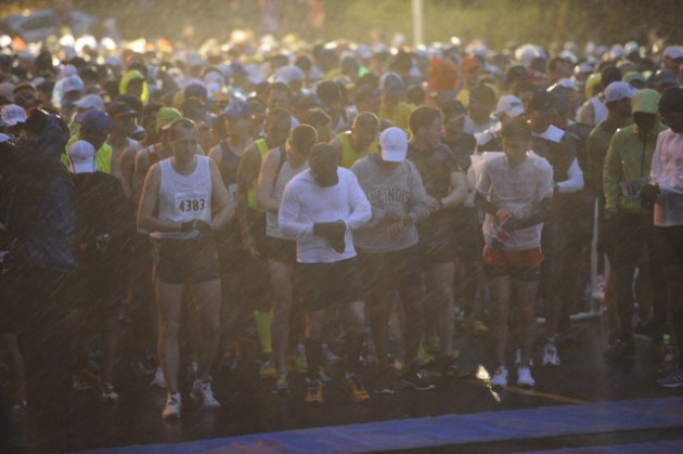 The start. I was waaaaaaay in the back.